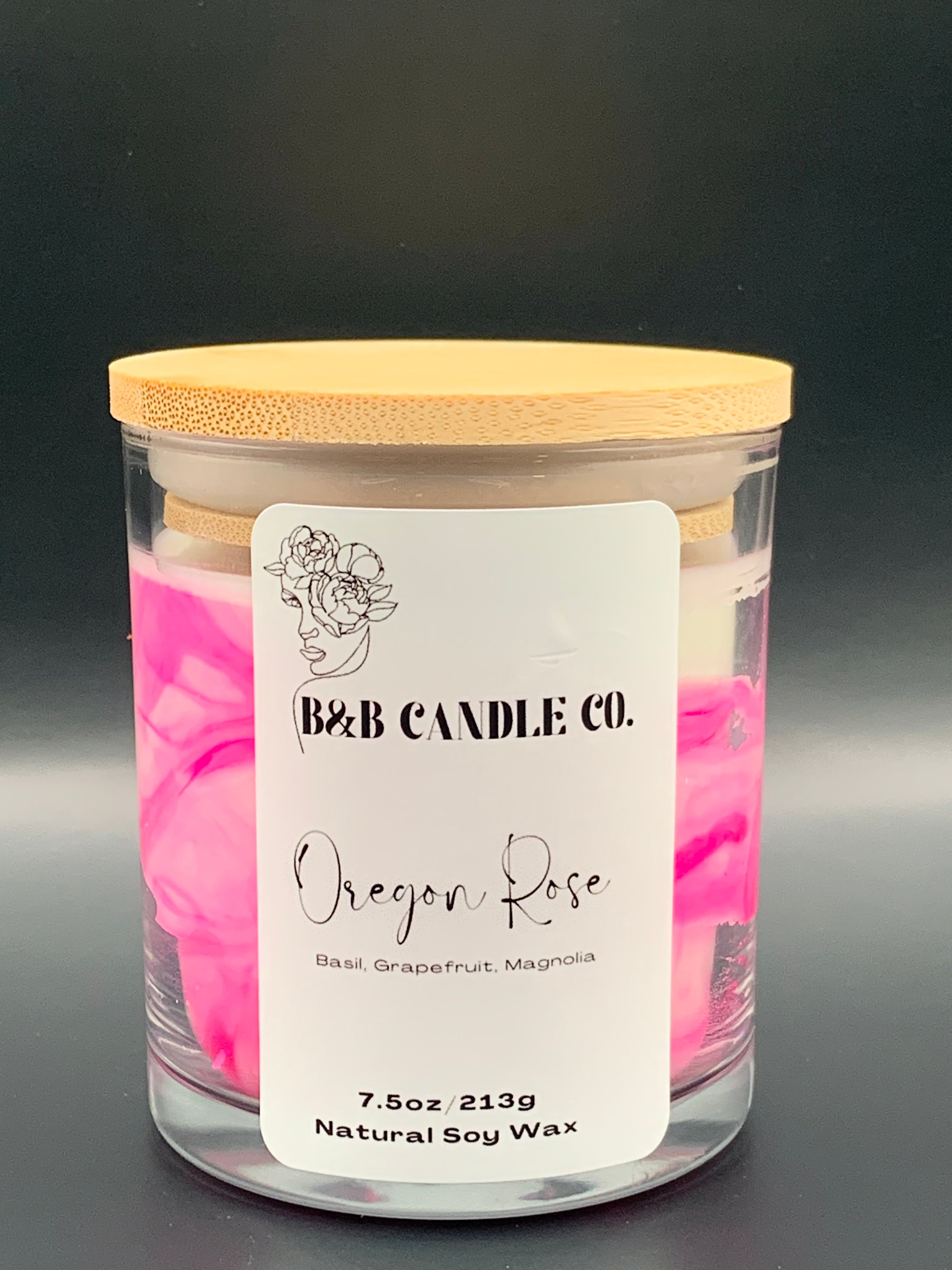 Oregon Rose Scented Candle | Captivating Rose and Fresh Floral Scents Inspired by Oregon's Beauty