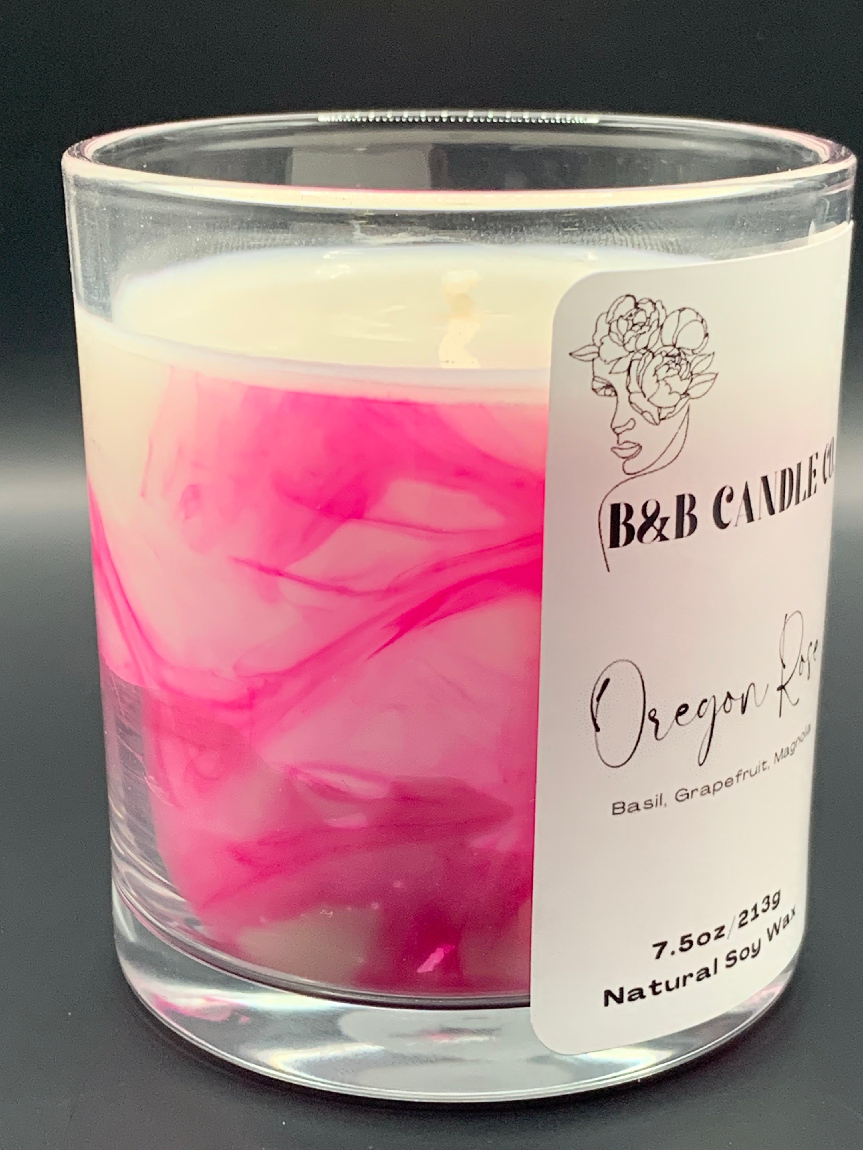 Oregon Rose Scented Candle | Captivating Rose and Fresh Floral Scents Inspired by Oregon's Beauty