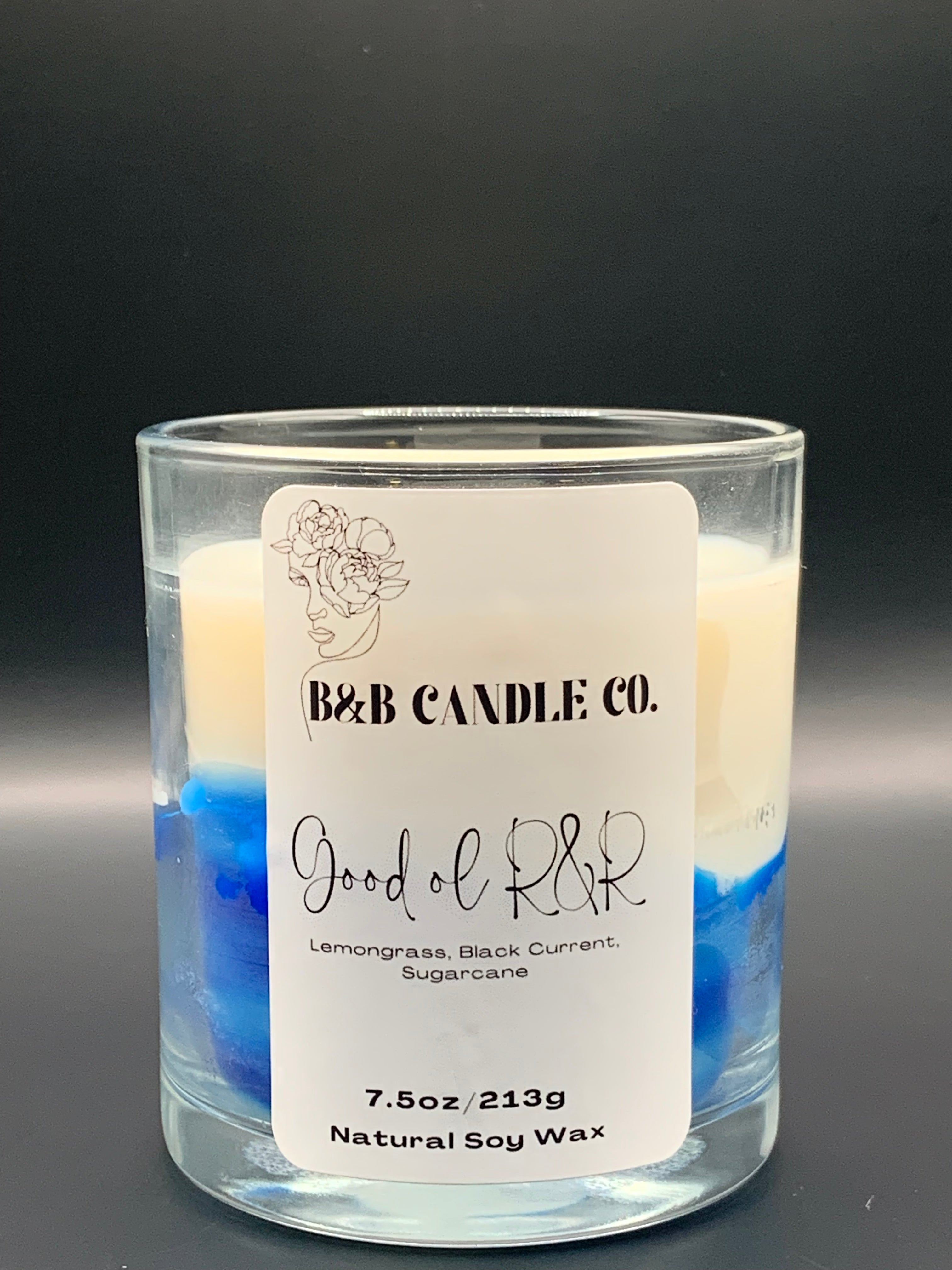Rest & Relax Scented 7.5 Ounce Candle Aromatherapy