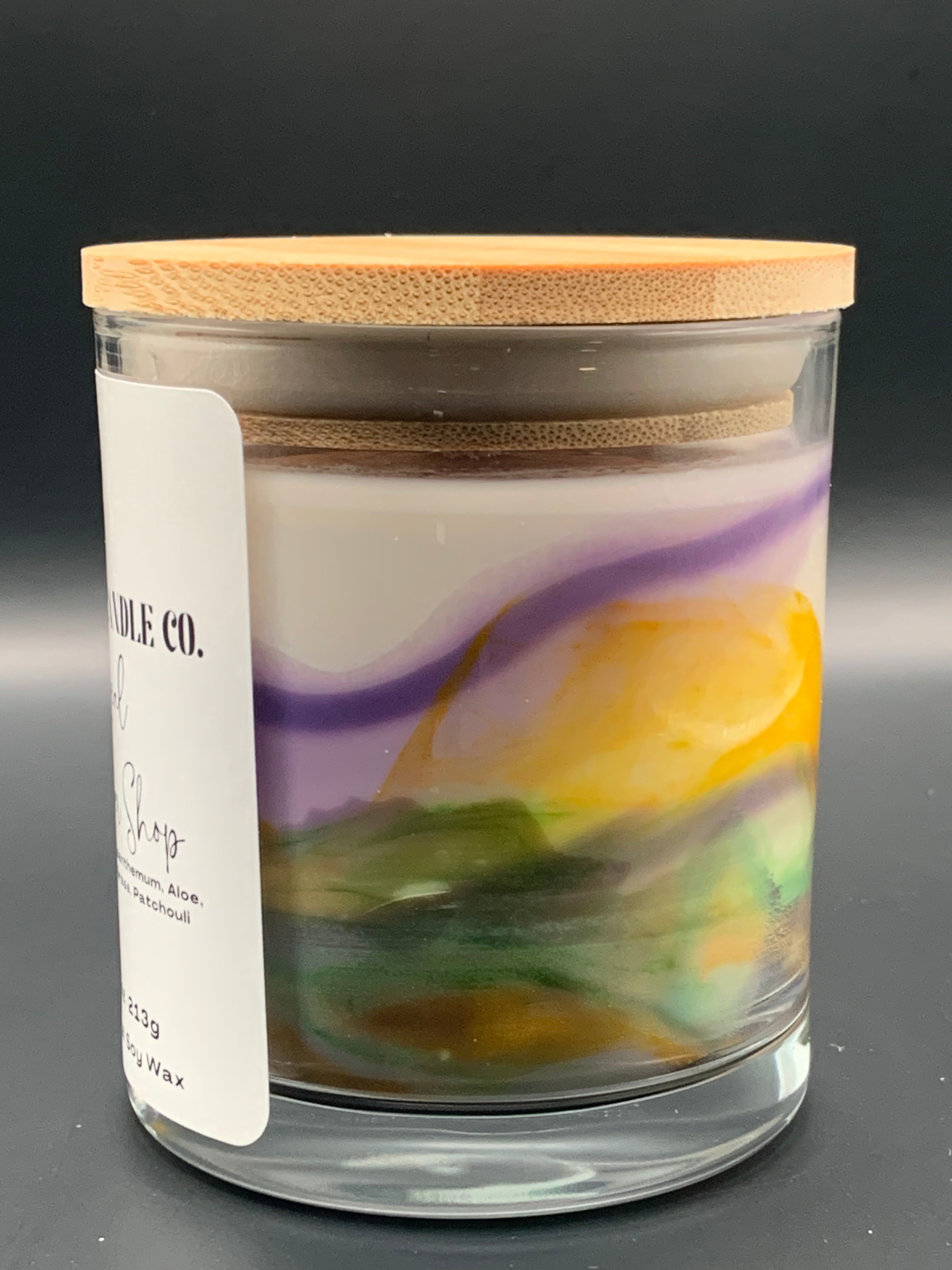 Local Flower Shop Scented Candle | 7.5 Ounce Fresh Floral Blooms and Greenery in a Rustic Design