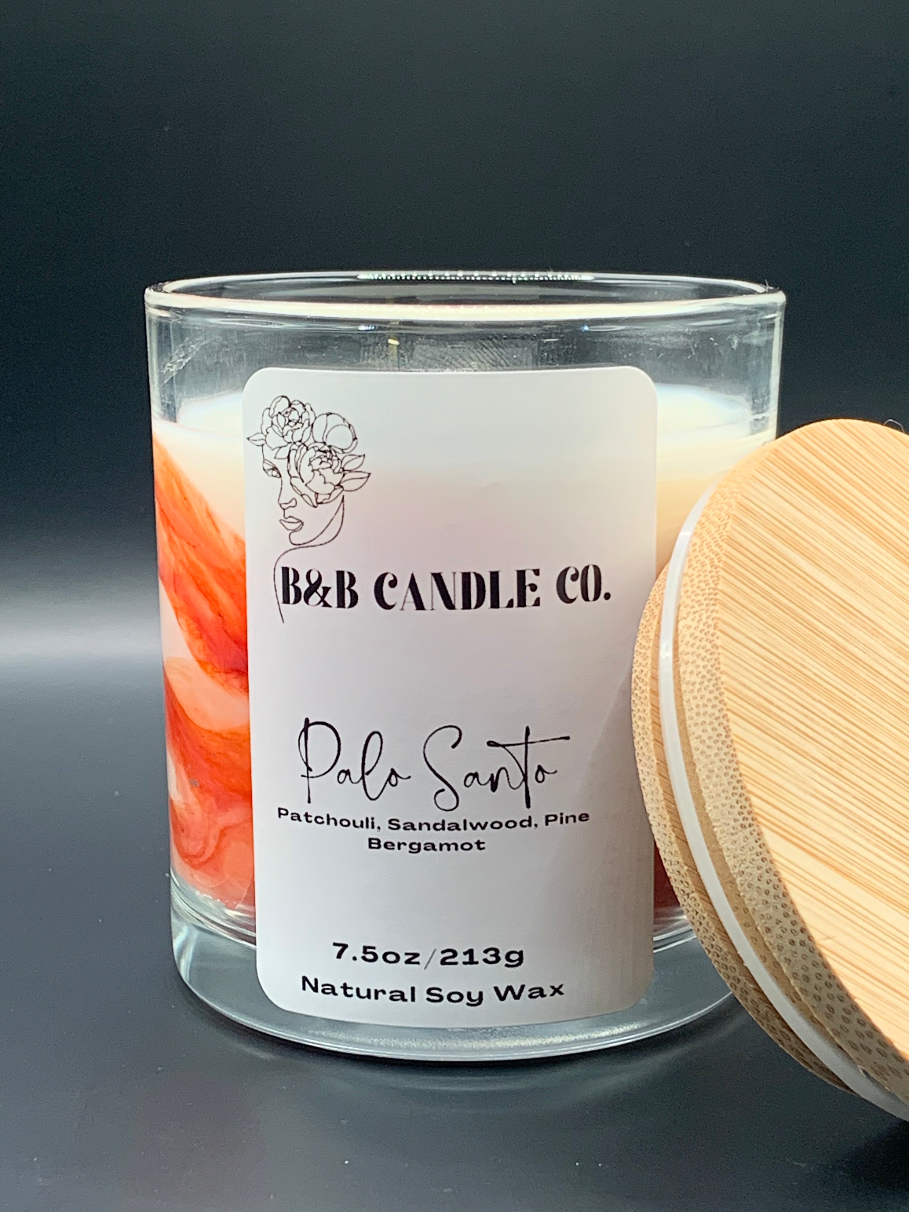 Palo Santo 7.5 Ounce Scented Candle | Earthy, Complex Aromas with Incense and Patchouli Notes