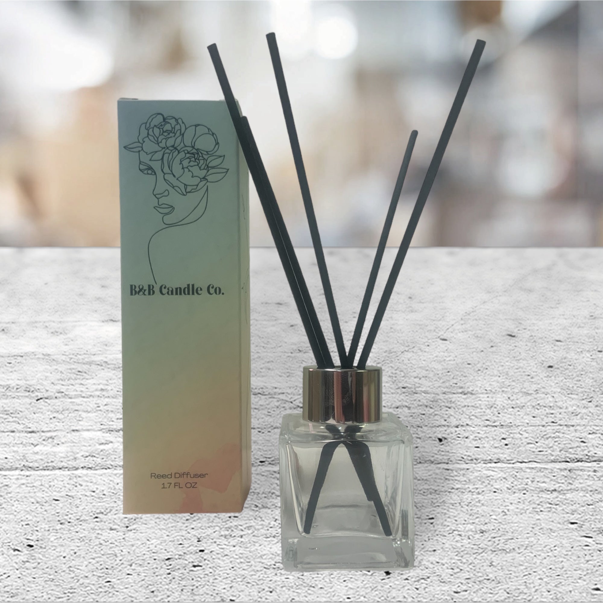 Matcha + Bergamot Reed Diffuser 1.7fl oz Glass