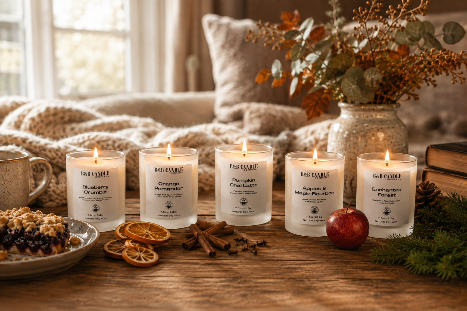 Fall + Winter Collection | Hand-Poured Soy Candles