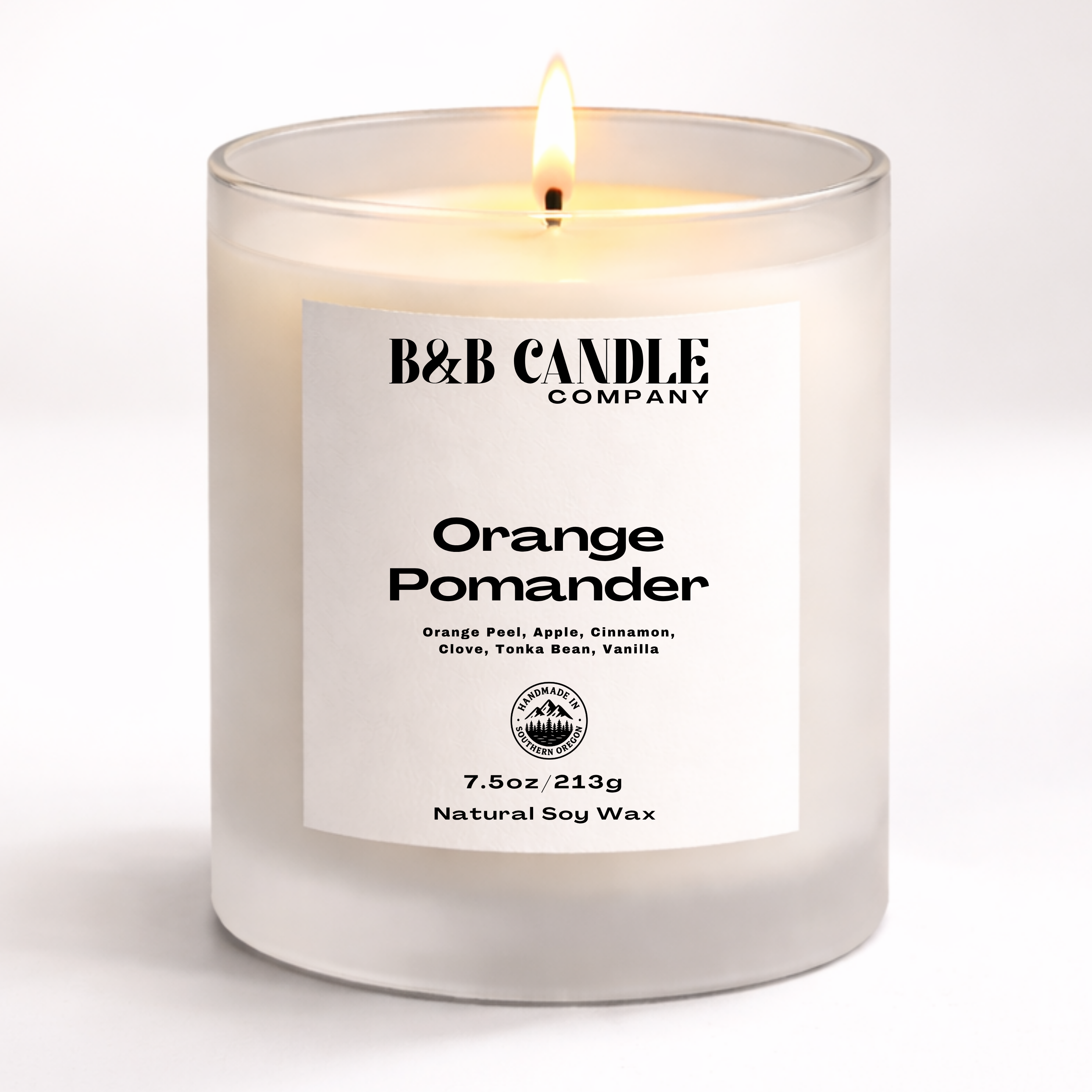 Orange Pomander Soy Candle | Orange + Clove + Cinnamon Fall Candle