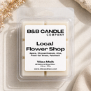 B&B Candle Company wax melt packaging on a neutral background