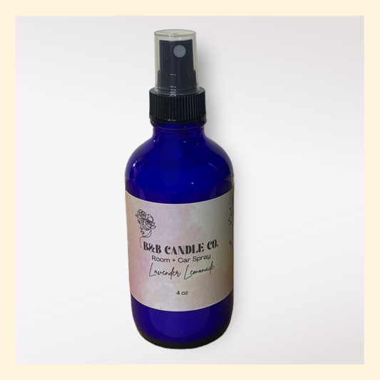 Lavender Lemonade 4oz Glass Room+Car Spray