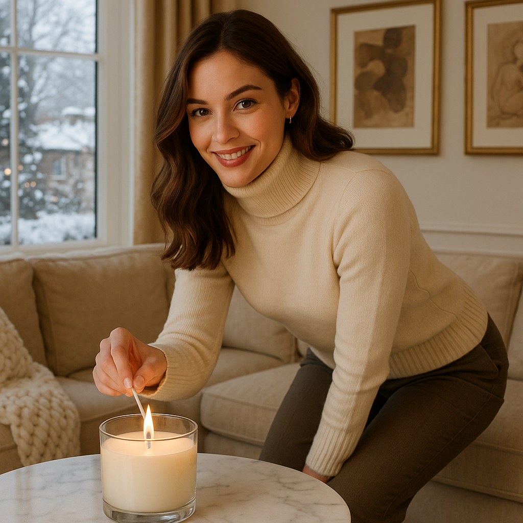 Autumn Leaves – 7.5 oz Fall Scented Candle | B&B Candle Co.