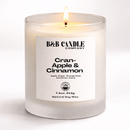 Cran-Apple & Cinnamon Soy Candle | Apple + Cranberry + Cinnamon