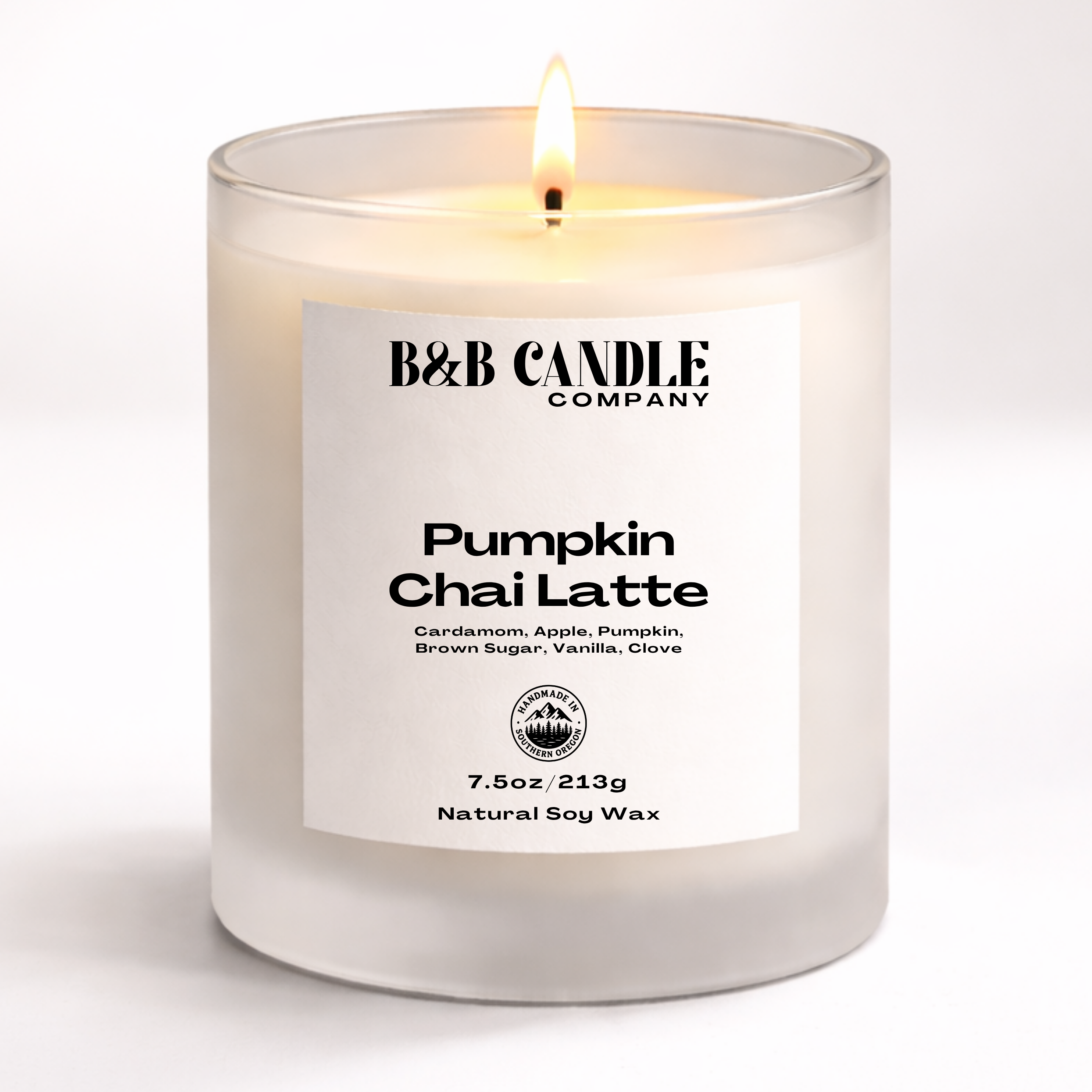 Pumpkin Chai Latte Soy Candle | Pumpkin + Chai + Vanilla