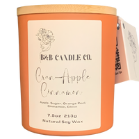 Cran-Apple & Cinnamon – 7.5 oz Fall Soy Candle | B&B Candle Co.