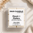 B&B Candle Company wax melt packaging on a neutral background