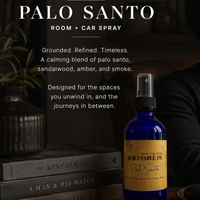 Palo Santo Room + Car Spray | Warm Woodsy Home Mist