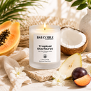 Tropical Starburst Candle | Tropical Fruit Soy Candle | Vanilla Coconut