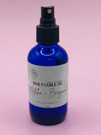 Matcha & Bergamot Room & Car Spray 4oz Glass Bottle