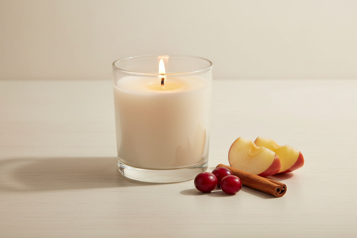 Cran-Apple & Cinnamon – 7.5 oz Fall Soy Candle | B&B Candle Co.