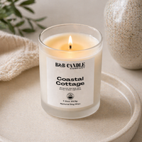 Coastal Cottage - 7.5 oz Soy Candle | Fresh Ocean Breeze Home Scent