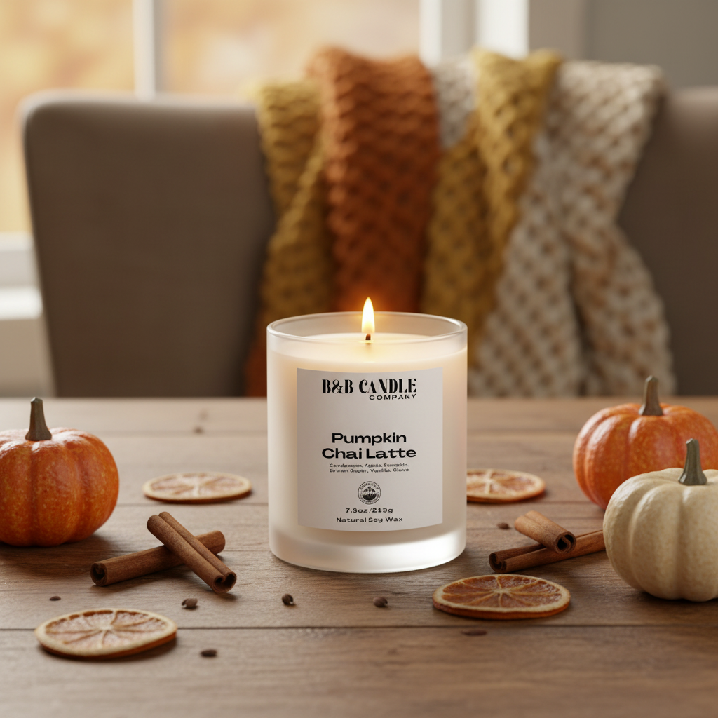 Pumpkin Chai Latte Fall Tablescape
